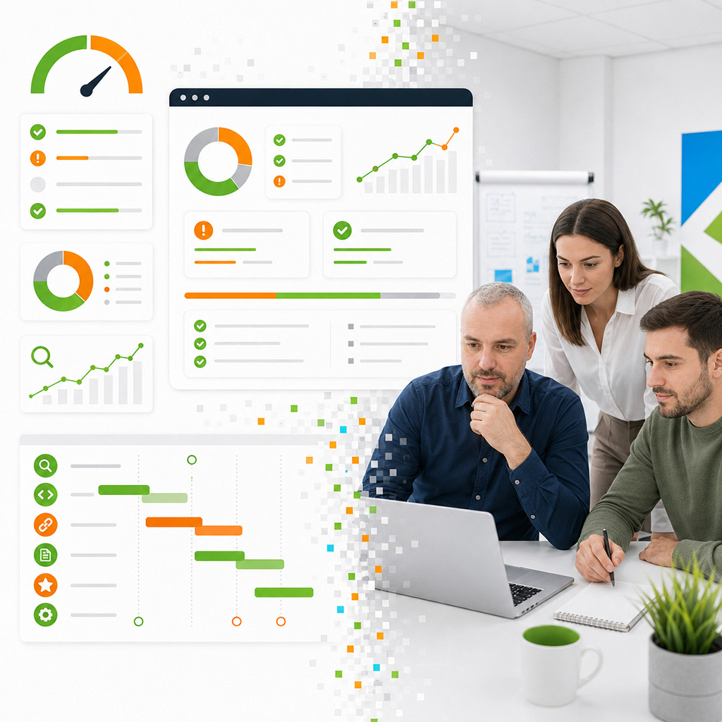 SEO audit and AI visibility check for your website