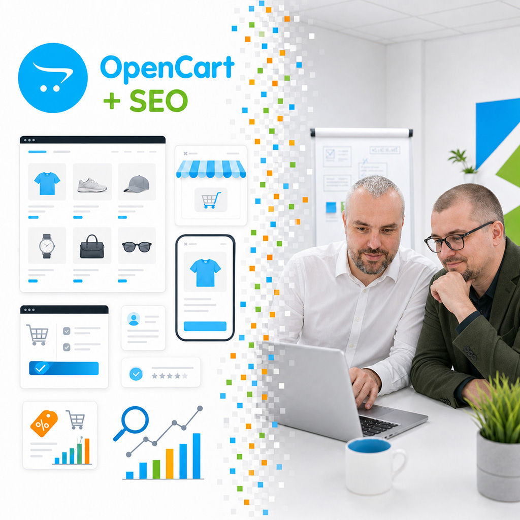 Інтернет-магазини</br>на CMS OpenCart + SEO