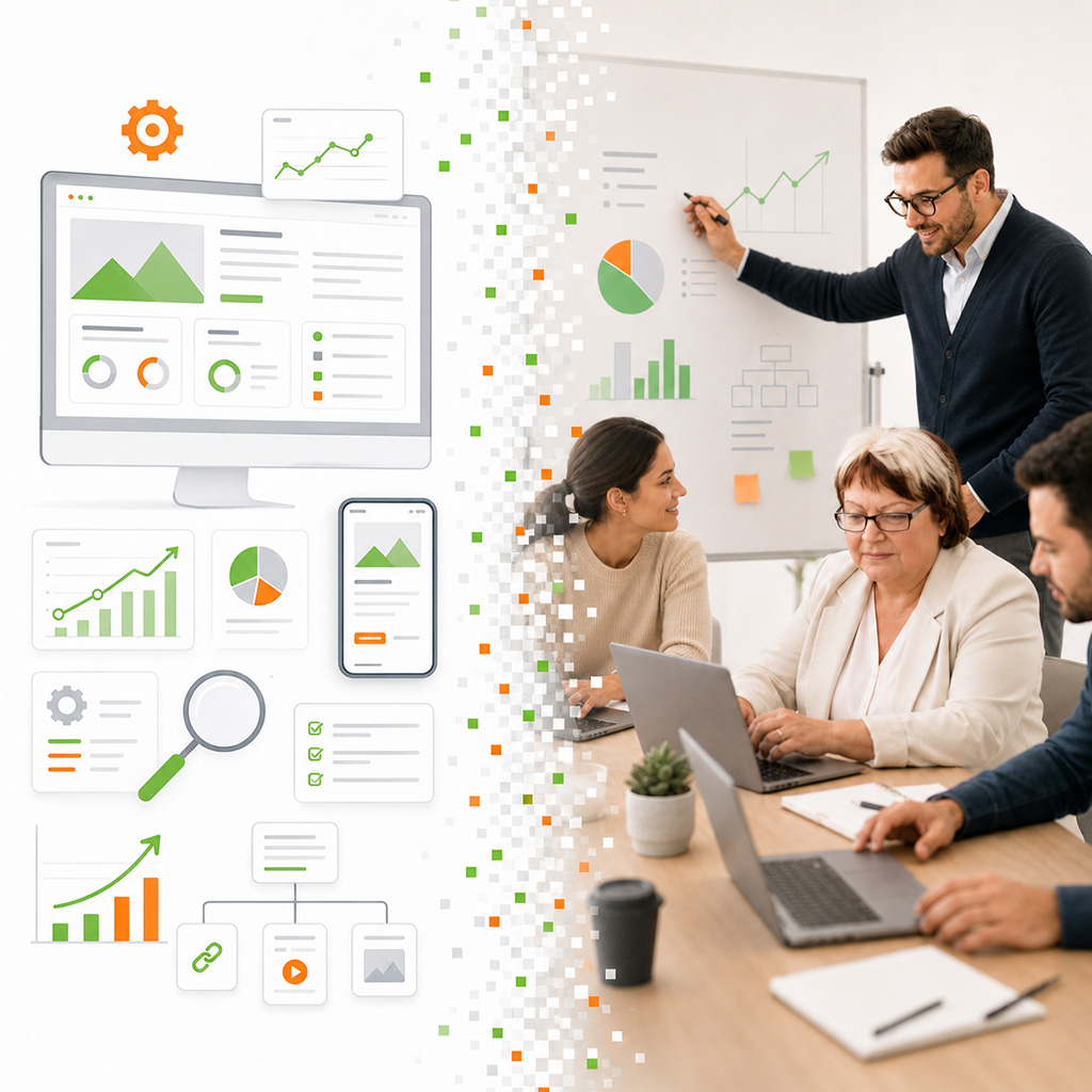 SEO-просування сайтів + GEO/AEO та AI-видимість